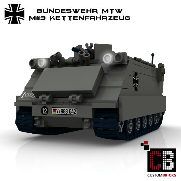 Custom Bundeswehr Kettenfahrzeug MTW M113 - grau