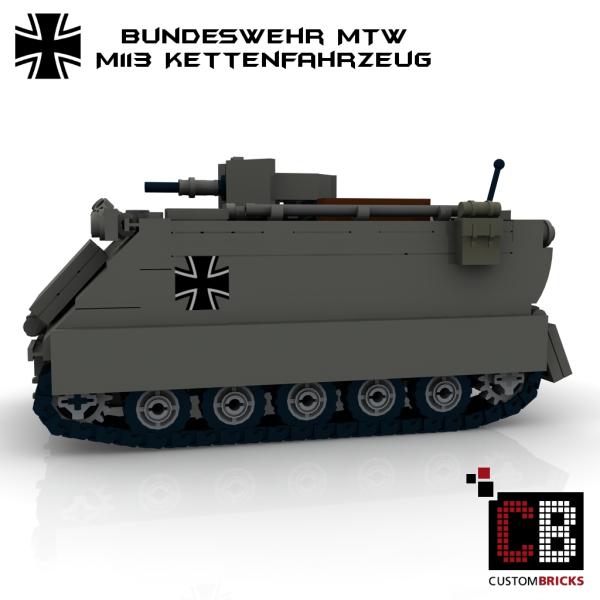 Custom Bundeswehr Kettenfahrzeug MTW M113 - grau