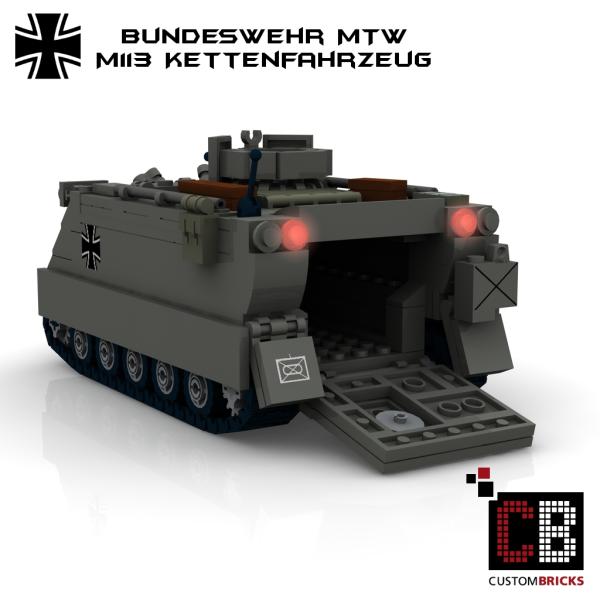 Custom Bundeswehr Kettenfahrzeug MTW M113 - grau