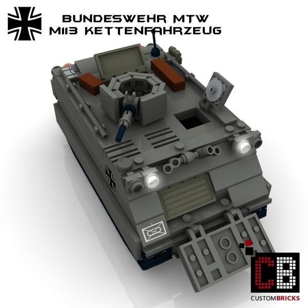 Custom Bundeswehr Kettenfahrzeug MTW M113 - grau