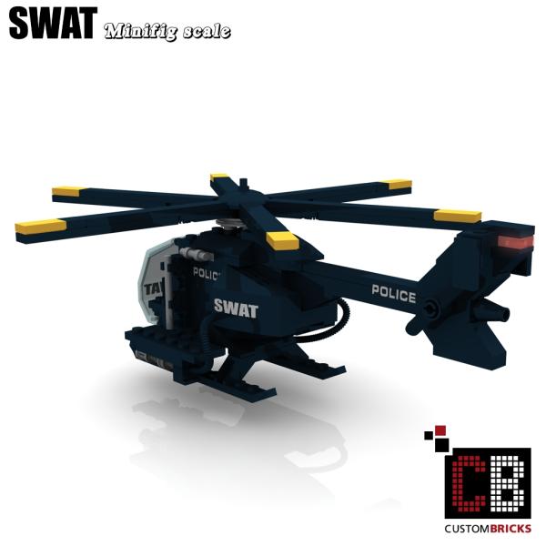 Custom SWAT vehicle - Helicopter MH-6 Little Bird