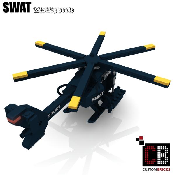 Custom SWAT vehicle - Helicopter MH-6 Little Bird