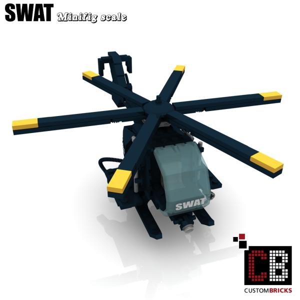 Custom SWAT vehicle - Helicopter MH-6 Little Bird