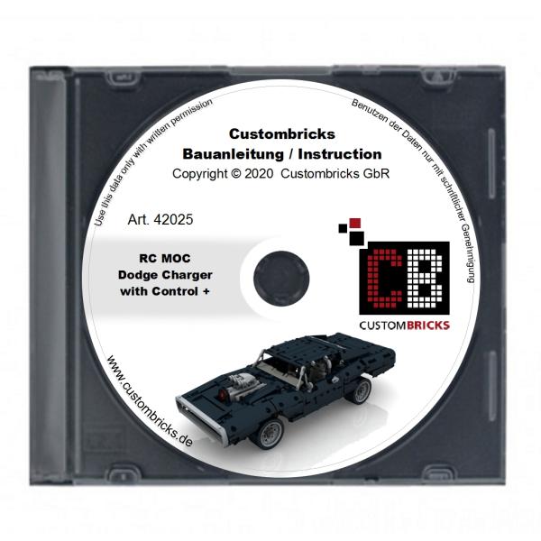 Custom RC schwarzes US Auto MOC
