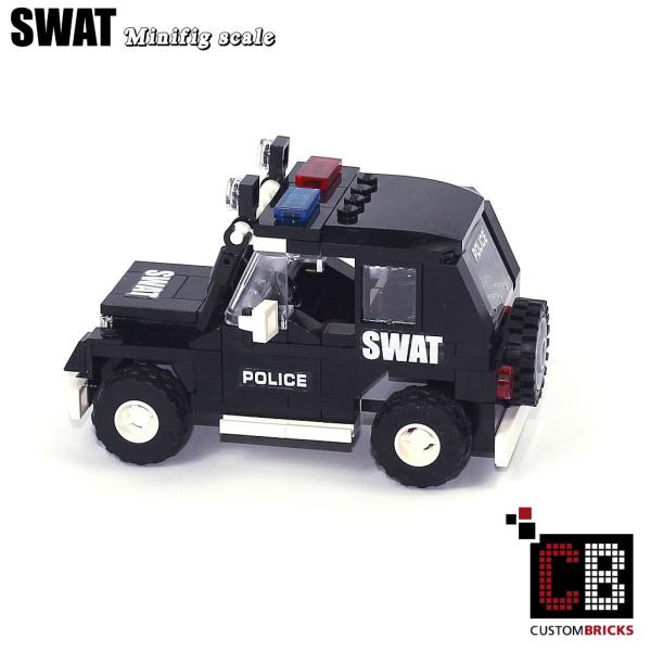 SWAT 4x4 made of LEGO® bricks
