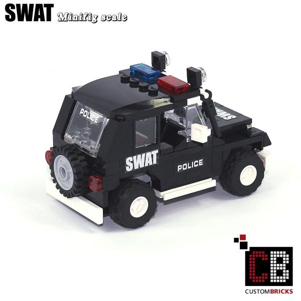 SWAT 4x4 made of LEGO® bricks