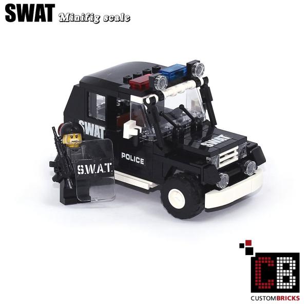 SWAT 4x4 made of LEGO® bricks
