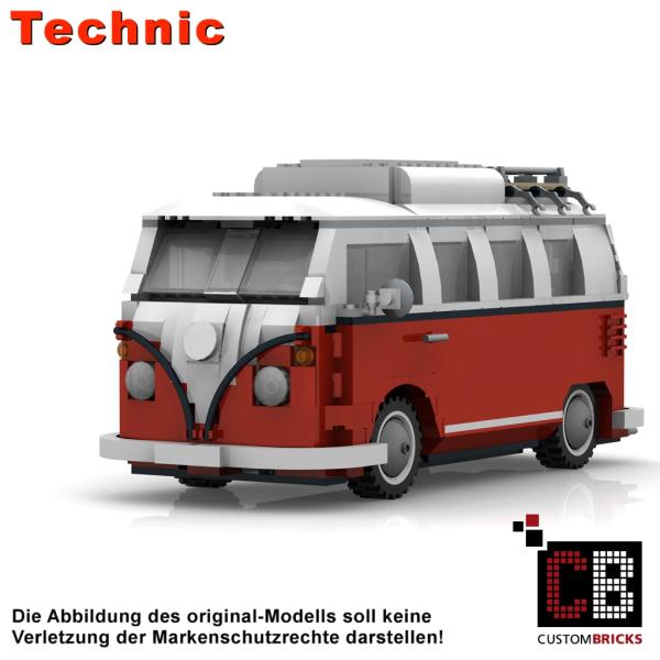 Complete set for converting LEGO model 10220 to RC