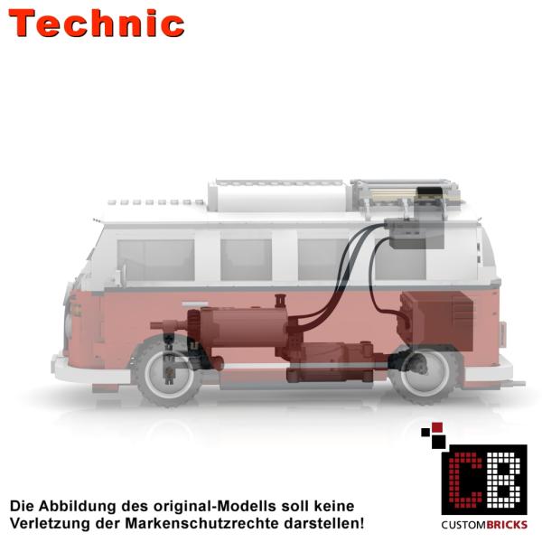 Custom 10220 Bus - RC modification parts