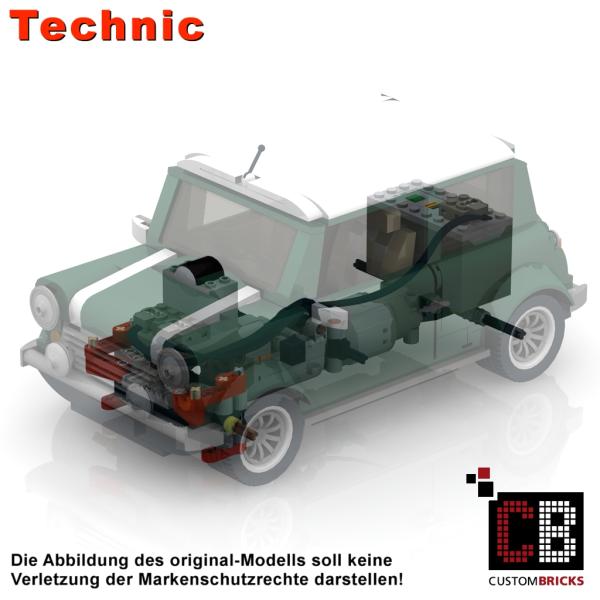 Custom 10242 kleines Auto - RC Umbauanleitung