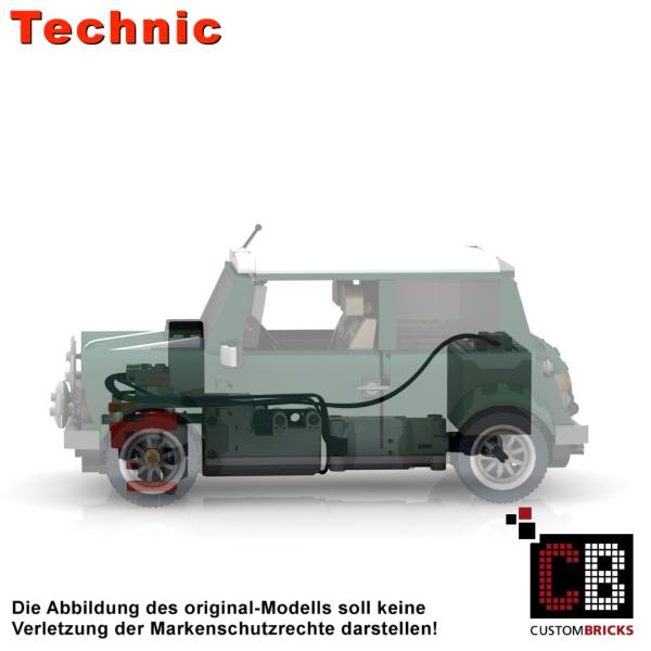 Custom 10242 kleines Auto - RC Umbauanleitung