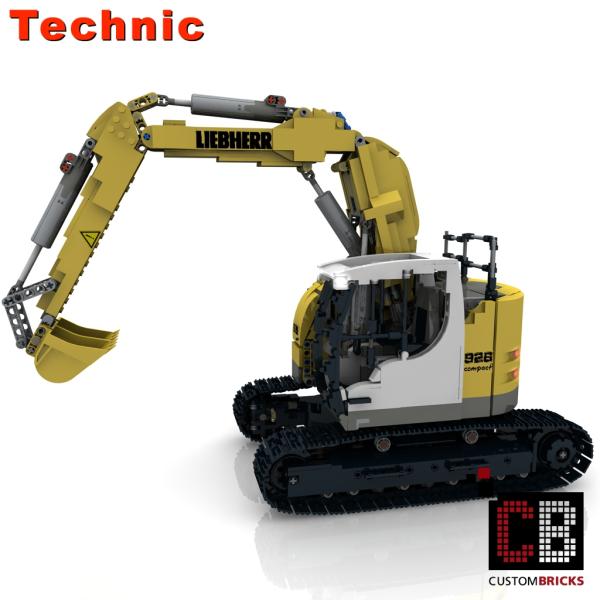 Custom RC LIEBHERR 926 compact excuvator