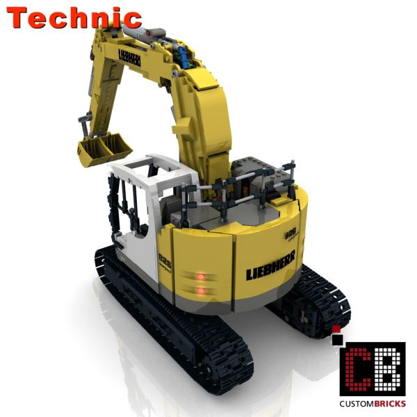 Custom RC LIEBHERR 926 compact excuvator