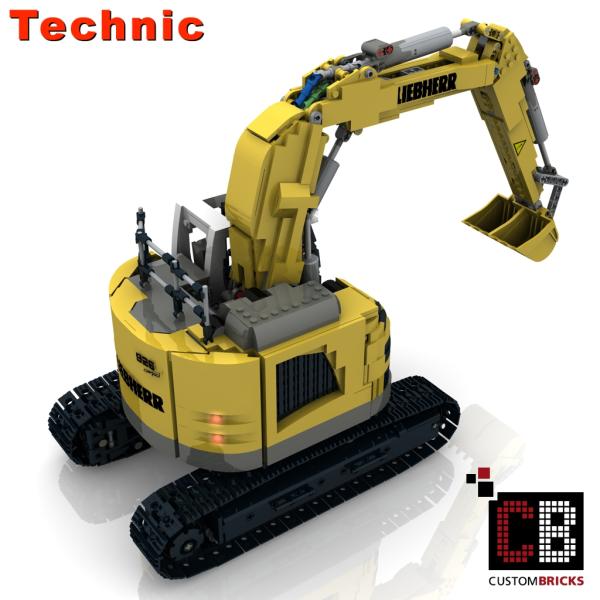 Custom RC LIEBHERR 926 compact excuvator