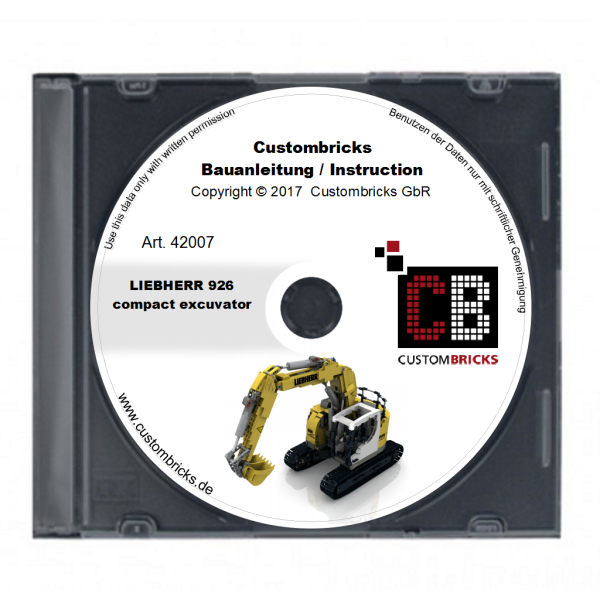 Custom RC LIEBHERR 926 compact excuvator