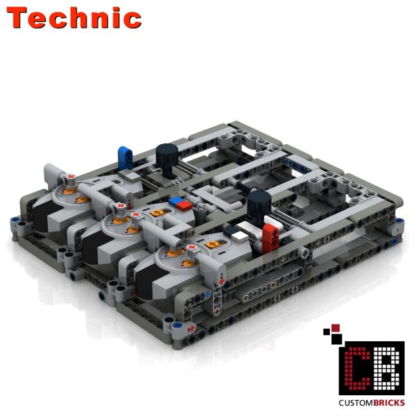 Custom RC Fernsteuerung für Power Funktion - 3CH