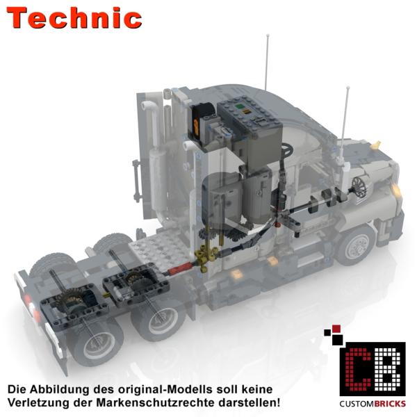 CUSTOMBRICKS.de - LEGO Technic model Custombricks Instruction