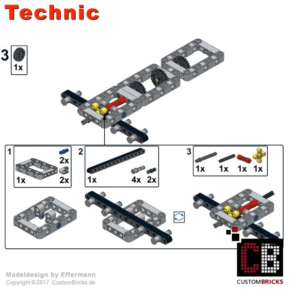 Custom 42078 RC modification parts