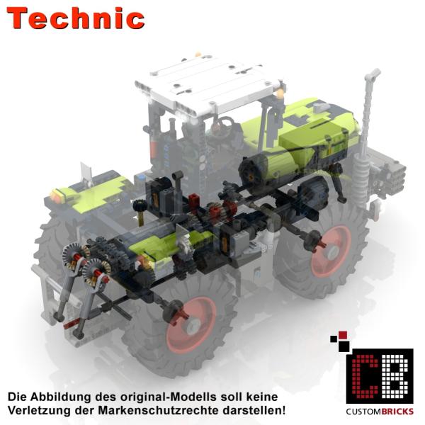 Custom 42054 Traktor RC Xerion Umbauanleitung