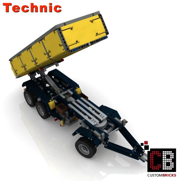 Custom LKW 42043 Anhänger mit Kippfunktion - gelb