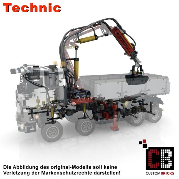 Custom 42043 RC modification parts