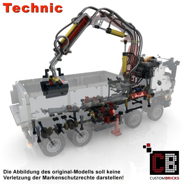 Custom 42043 RC modification parts