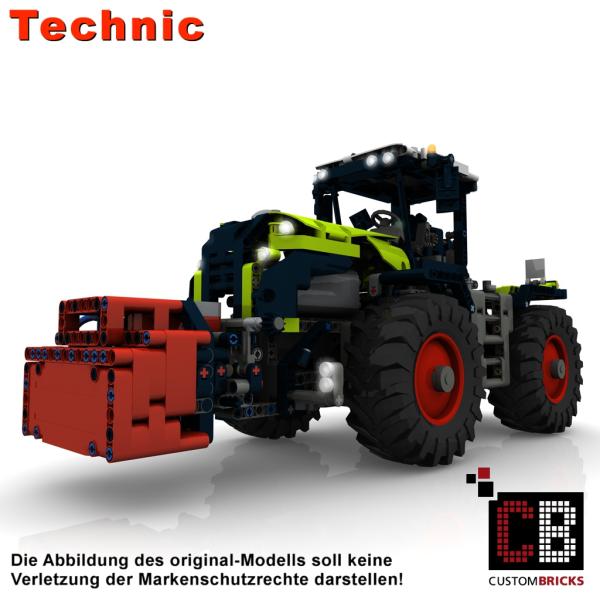 Custom Traktor 42054 Frontgewicht mit Pneumaticpumpe