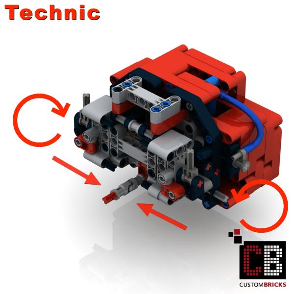 Custom Traktor 42054 Frontgewicht mit Pneumaticpumpe