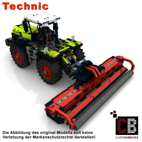CB Eigenbau Bauanleitung CLAAS FULL RC Umbauanleitung LEGO® Technic 42054 Steine 