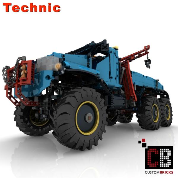 Custom 42070 Tow Truck - Ultimate RC modification