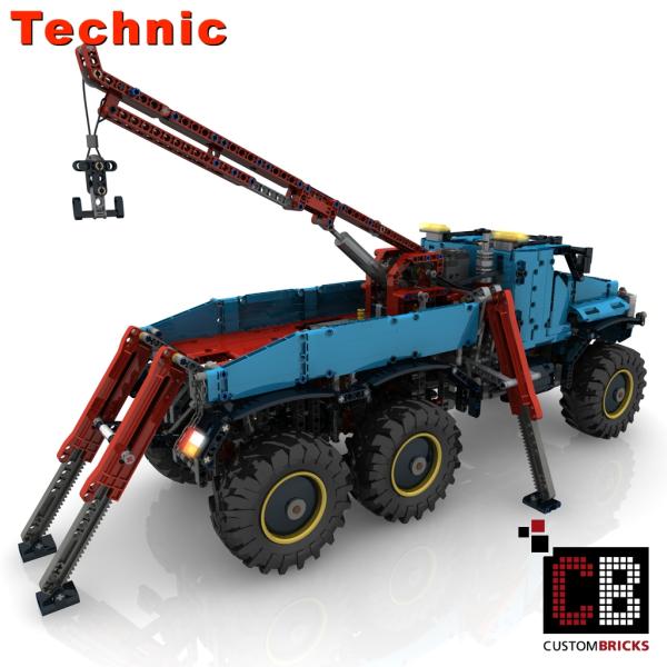 Custom 42070 Tow Truck - Ultimate RC modification