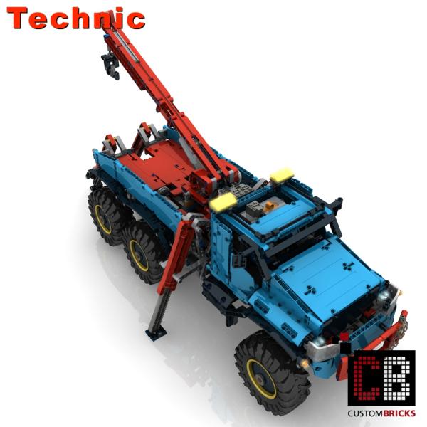 Custom 42070 Tow Truck - Ultimate RC modification