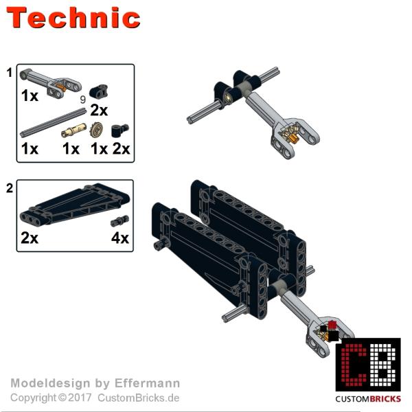 Custom 42078- Flatbed Trailer