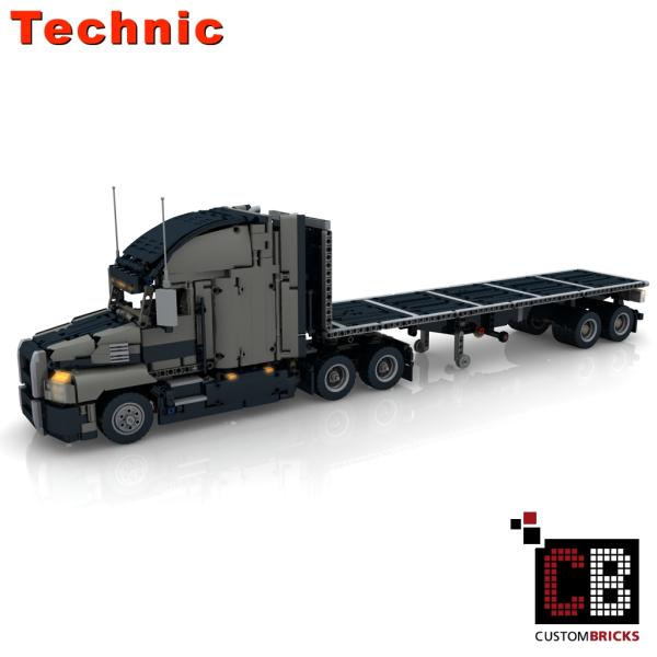 Custom 42078- Flatbed Trailer