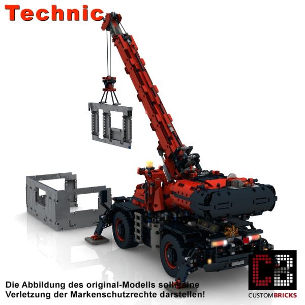 Lego 42082 clearance modifications