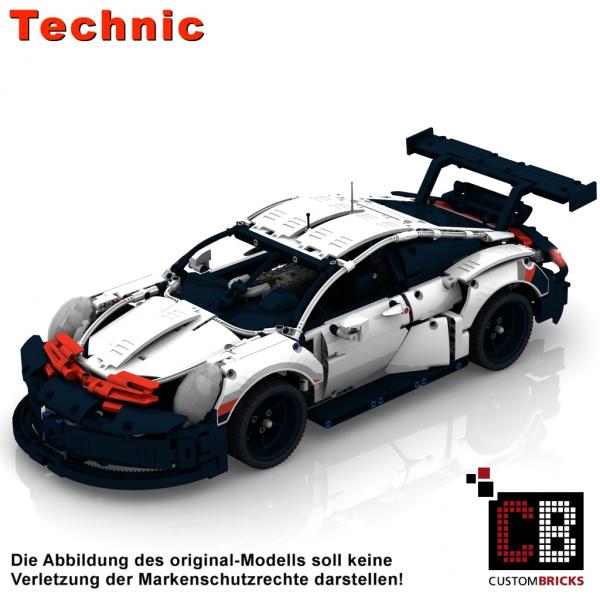 - Technic model Custombricks 42096 MOC Instruction