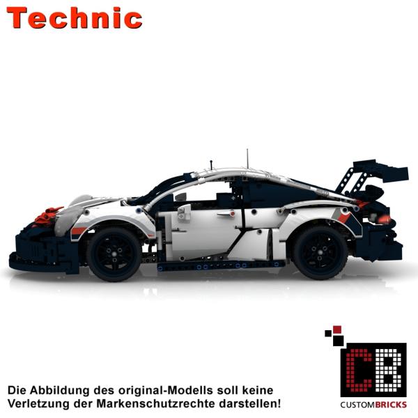 Lego 42096 sales motorized instructions