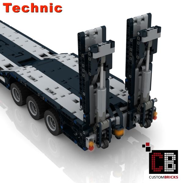 Custom RC Tieflader mit Auffahrrampen