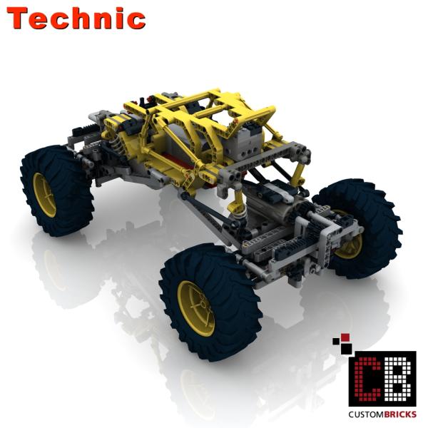 Custom RC Rock Crawler 4x4