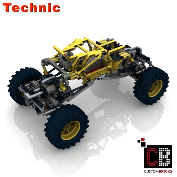 Custom RC Rock Crawler 4x4