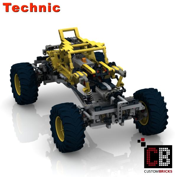 Custom RC Rock Crawler 4x4