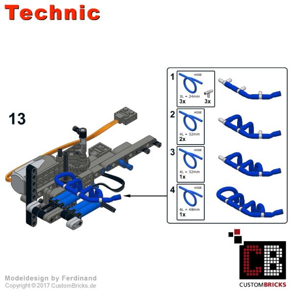 Custom RC crawler Excavator with Pneumatic