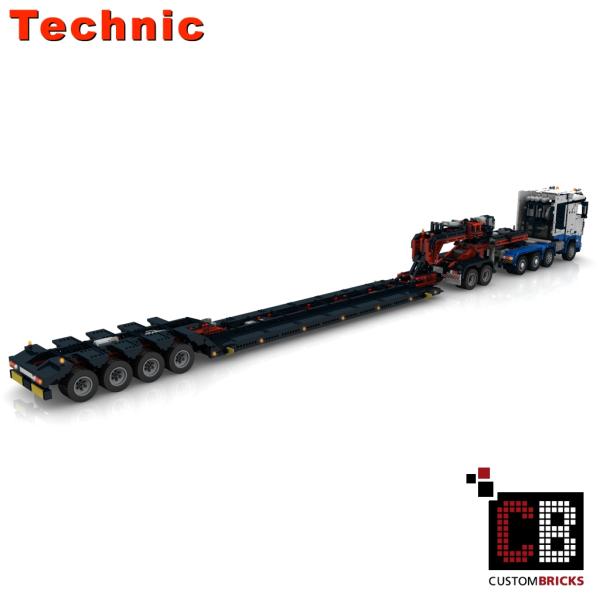 Custom LKW 44001 - RC Tieflader