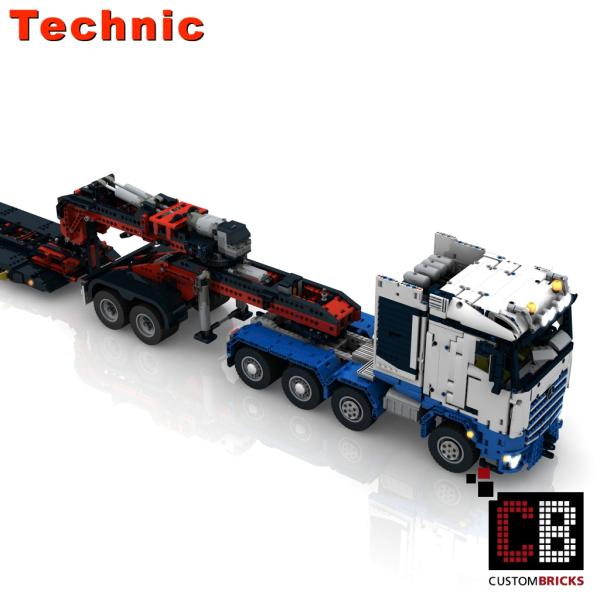 Custom LKW 44001 - RC Tieflader