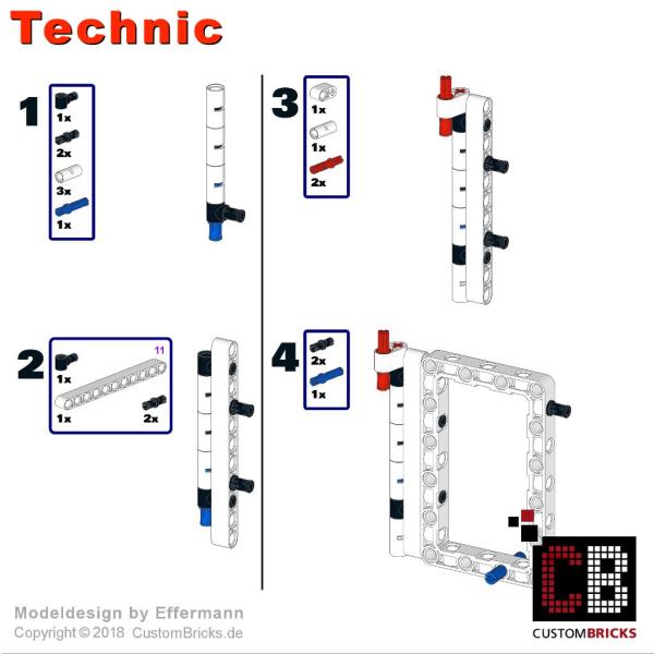 Custom RC Control+ 42100 Backhoe modification parts