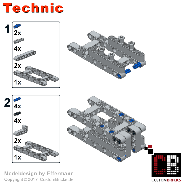 Custom RC Fernsteuerung für Power Funktion