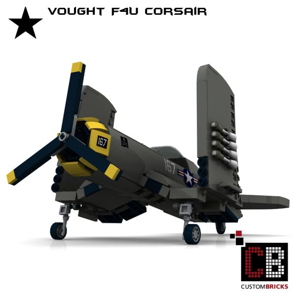 WW2 Flugzeug - Vought F4U Corsair