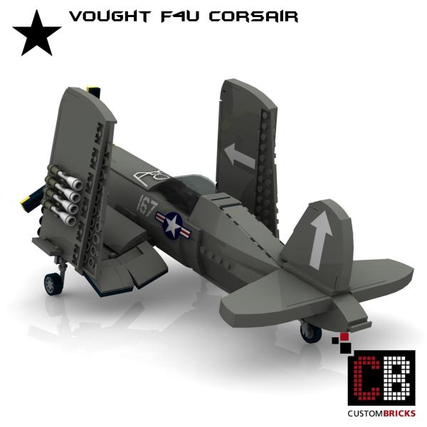 WW2 Flugzeug - Vought F4U Corsair