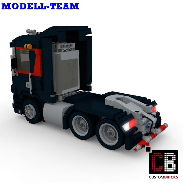 Custom Modell Team Truck - black