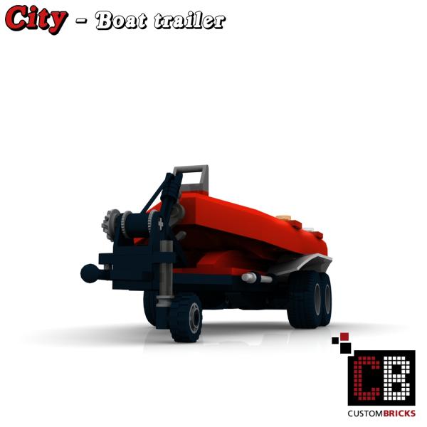 Custom T1-Bus Bootsanhänger - groß